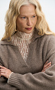 Fox down jumper - BRUSNIKA. Women clothes
