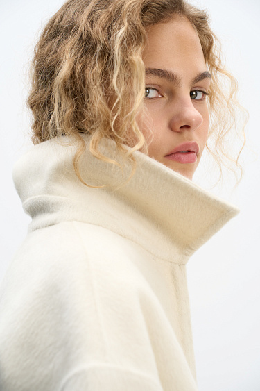 Wool zipper jacket - BRUSNIKA Women Clothes