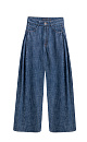 Wide-leg jeans made of 100% cotton - BRUSNIKA. Women clothes