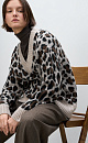 Jacquard animal print jumper - BRUSNIKA. Women clothes