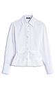 shirt with a ruffle - BRUSNIKA. Women clothes