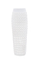 Large openwork weave pencil skirt - BRUSNIKA. Women clothes
