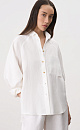 100% linen shirt with raglan sleeves - BRUSNIKA. Women clothes
