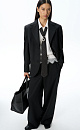 Wide trousers with drawstring - BRUSNIKA. Women clothes