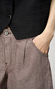 Linen and cotton shorts - BRUSNIKA. Women clothes