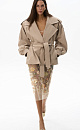 Short trench coat - BRUSNIKA. Women clothes