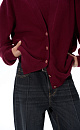 Long fox down cardigan - BRUSNIKA. Women clothes