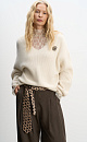 Fox down jumper - BRUSNIKA. Women clothes