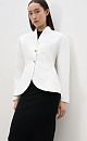 Fitted linen jacket - BRUSNIKA. Women clothes