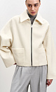 Wool blend jacket - BRUSNIKA. Women clothes