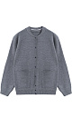 Knitted merino wool bomber jacket - BRUSNIKA. Women clothes
