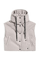 Down-filled vest with double stitching - BRUSNIKA. Women clothes