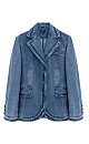 100% cotton denim jacket - BRUSNIKA. Women clothes