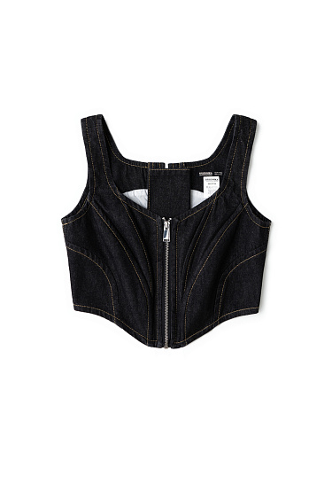 Denim corset - BRUSNIKA Women Clothes