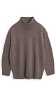 Jumper made of cashmere and wool with a high neck - BRUSNIKA. Women clothes