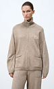 Cashmere and wool sports bomber jacket - BRUSNIKA. Women clothes