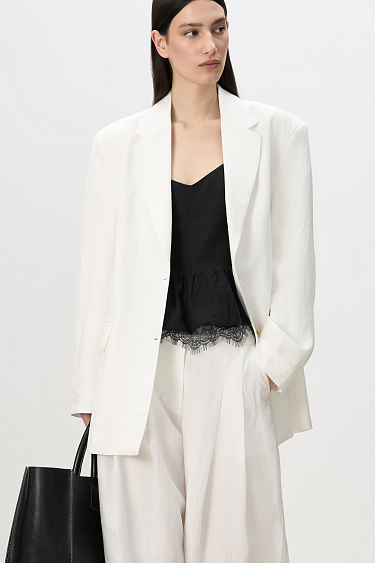 Linen and nettle jacket - BRUSNIKA Women Clothes