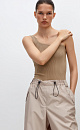 One shoulder knitted top - BRUSNIKA. Women clothes