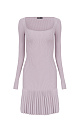 Pleated dress - BRUSNIKA. Women clothes