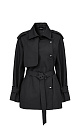 Short trench coat - BRUSNIKA. Women clothes