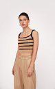 Striped wool top - BRUSNIKA. Women clothes