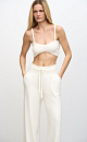 Cashmere and wool blend crop top - BRUSNIKA. Women clothes