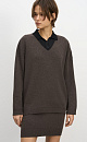 V-neck jumper - BRUSNIKA. Women clothes