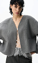 Bomber jacket with round sleeves - BRUSNIKA. Women clothes