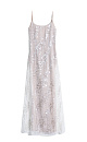 Maxi dress with sequins on the straps - BRUSNIKA. Women clothes