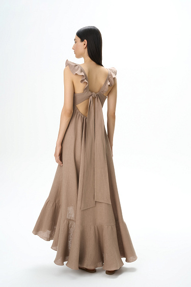 Sundress with ruffles - BRUSNIKA Women Clothes