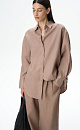 100% linen shirt - BRUSNIKA. Women clothes