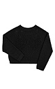 Knitted jumper with hearts - BRUSNIKA. Women clothes