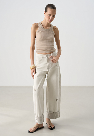 Cotton top - BRUSNIKA Women Clothes