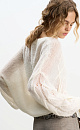 Jumper with a voluminous decor - BRUSNIKA. Women clothes