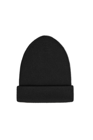 Hat with a foldover cuff - BRUSNIKA Women Clothes