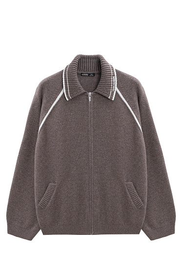 Cashmere and wool bomber jacket - BRUSNIKA Women Clothes