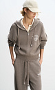 Knitted bomber made of wool - BRUSNIKA. Women clothes