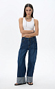Straight jeans with pleats - BRUSNIKA. Women clothes