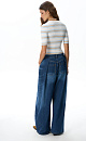 Wide jeans with pleats - BRUSNIKA. Women clothes