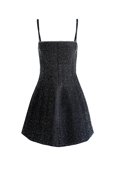 Mini dress with straps - BRUSNIKA Women Clothes