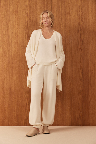 Wool and cashmere cardigan - BRUSNIKA Women Clothes