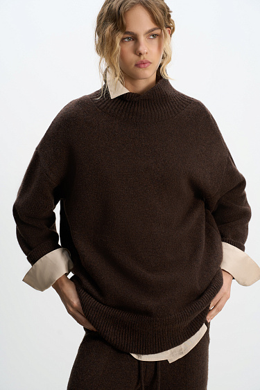 Merino wool jumper - BRUSNIKA Women Clothes