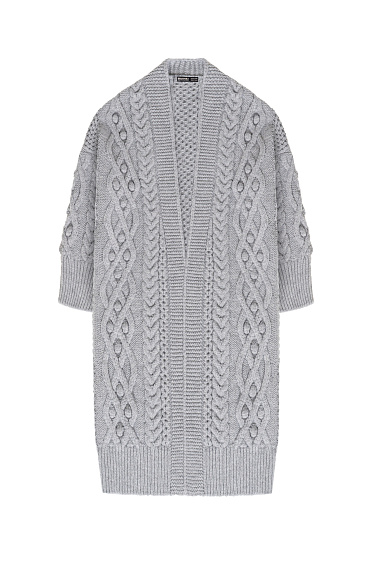 Long knit cardigan - BRUSNIKA Women Clothes