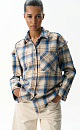 100% cotton plaid shirt - BRUSNIKA. Women clothes