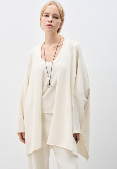 Wool and cashmere cardigan - BRUSNIKA Women Clothes