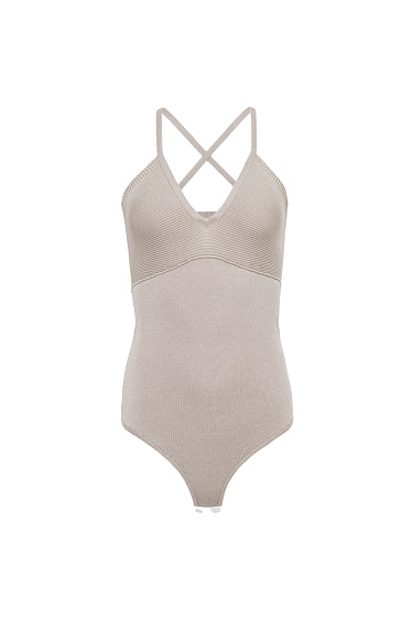 Bodysuit with thin straps - BRUSNIKA Women Clothes
