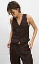 Classic wool vest - BRUSNIKA. Women clothes