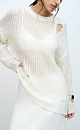 Grunge knit jumper - BRUSNIKA. Women clothes
