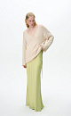 Satin maxi skirt - BRUSNIKA. Women clothes