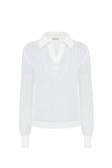 Openwork jumper - BRUSNIKA Women Clothes